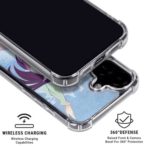 Disney Mulan In Training iPhone 16 Plus Clear Case